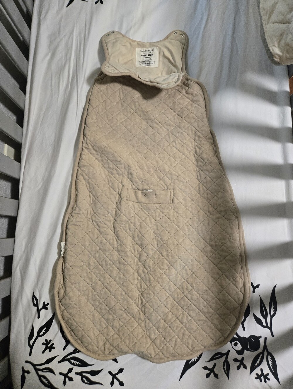 Makemake Organics Baby Sleepsack Quilted 3-24m